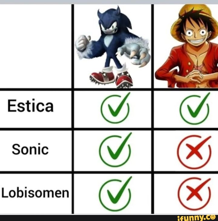 sonic que estica