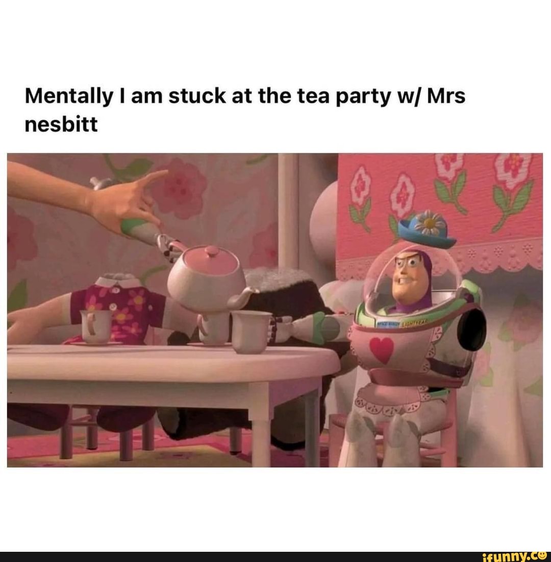 Tea with Mrs. Nesbitt: July 2013