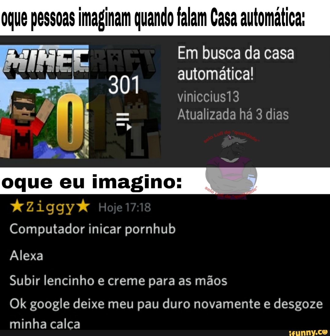 Oque pessoas imaginam quando falam Casa automática: Em busca da casa  automática! viniccius13 Atualizada há 3