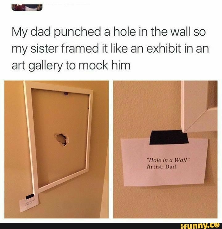 Punched Hole In Wall