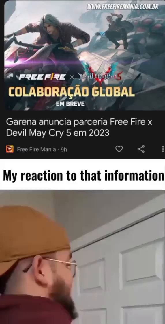 I Legiao dos Herdis < Free Fire x Devil May Cry 5: nova parceria em 2023 Free  Fire Club < - iFunny Brazil