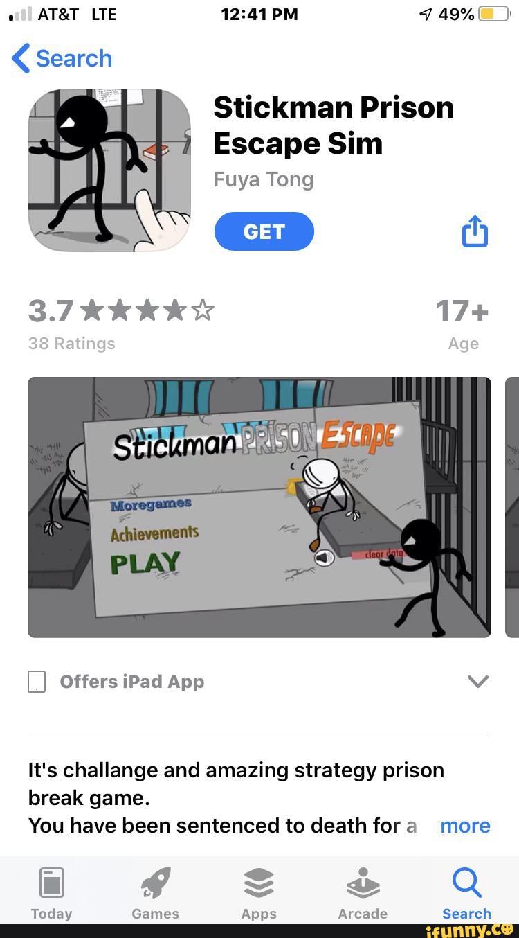 Stickman Prison Break