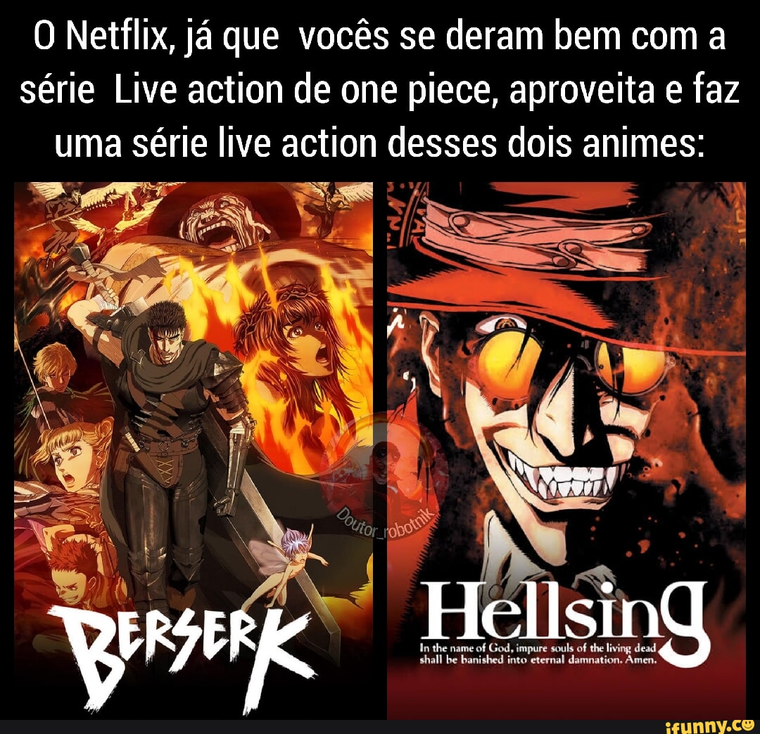 Hellsing Ultimate na Netflix