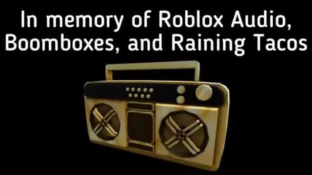 Radio Boombox - Roblox