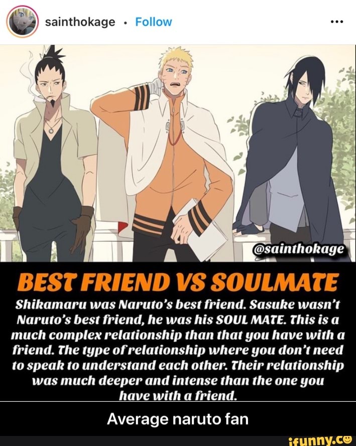 Who thinks Shikamaru is a better friend to Naruto than Sasuke? - Quora