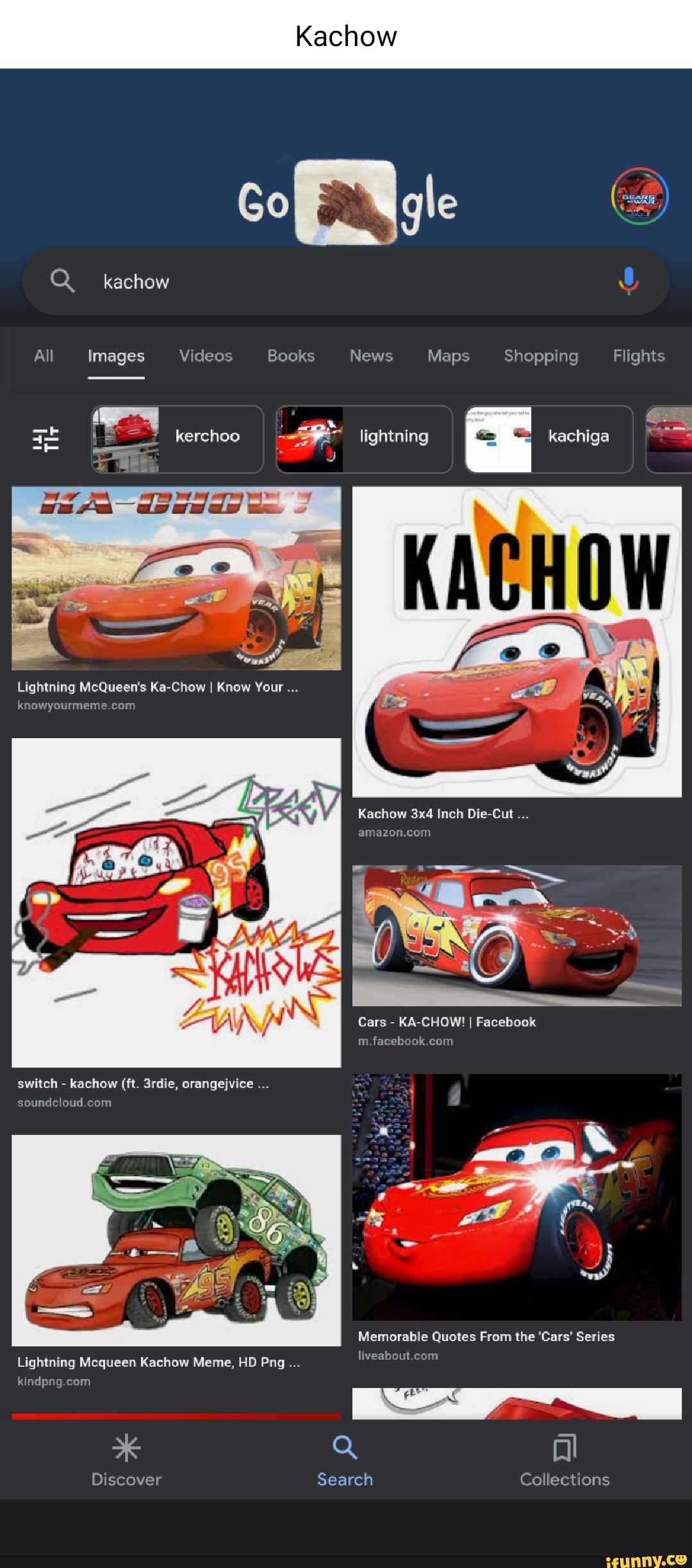 Lightning mcqueen discount quotes kachow