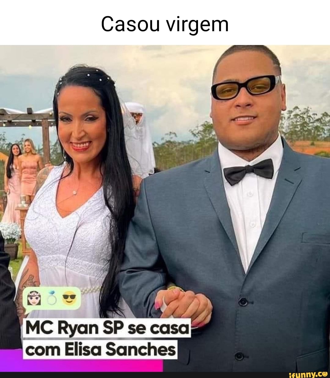 Casou virgem MC Ryan SP. se casa com Elisa Sanches - iFunny Brazil