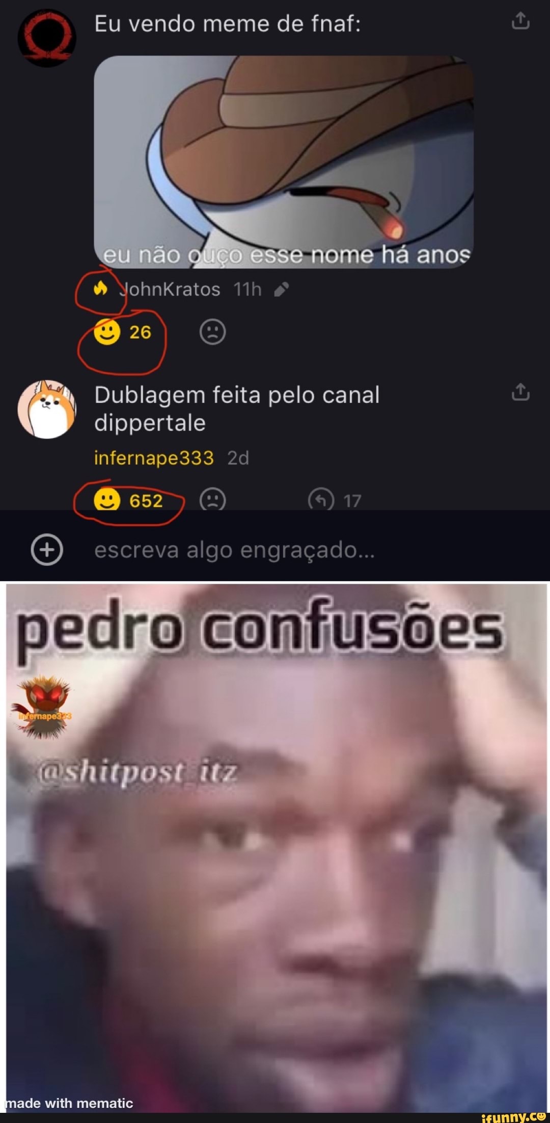 Engraçadas memes. Best Collection of funny Engraçadas pictures on iFunny  Brazil