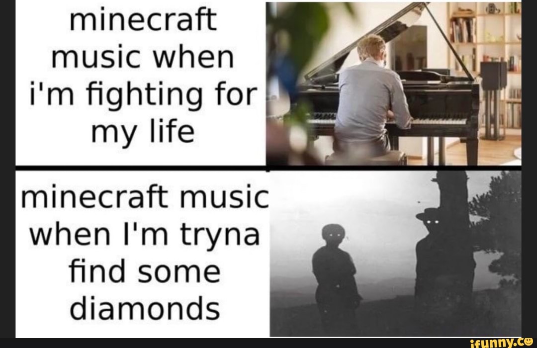 Memes de Minezinho (Omemesminezinho jogar minecraft ouvindo música é  basicamente isso - iFunny Brazil