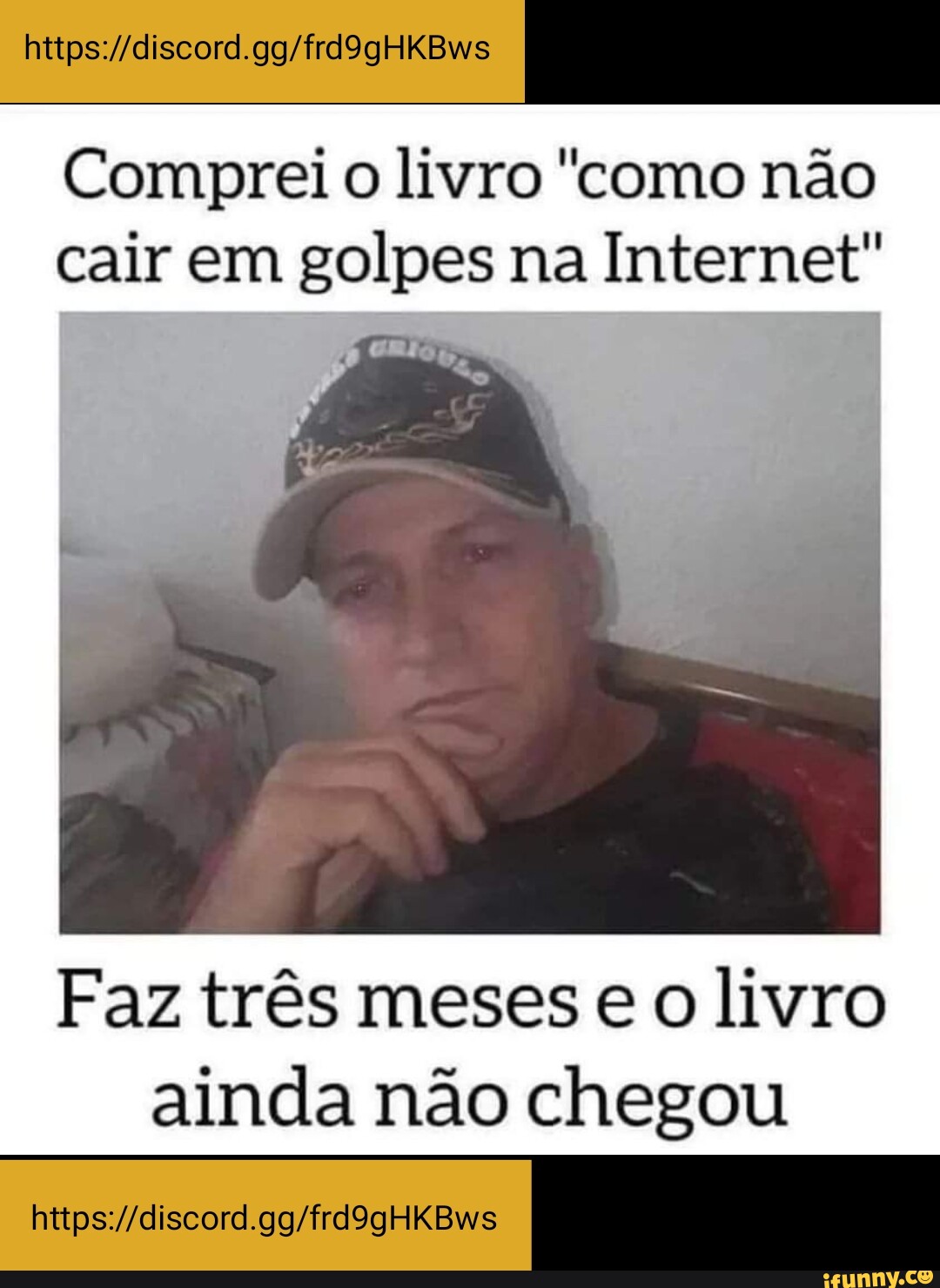 Chegou a minha vez de não cair em um golpe!!!!!!!!! : r/farialimabets