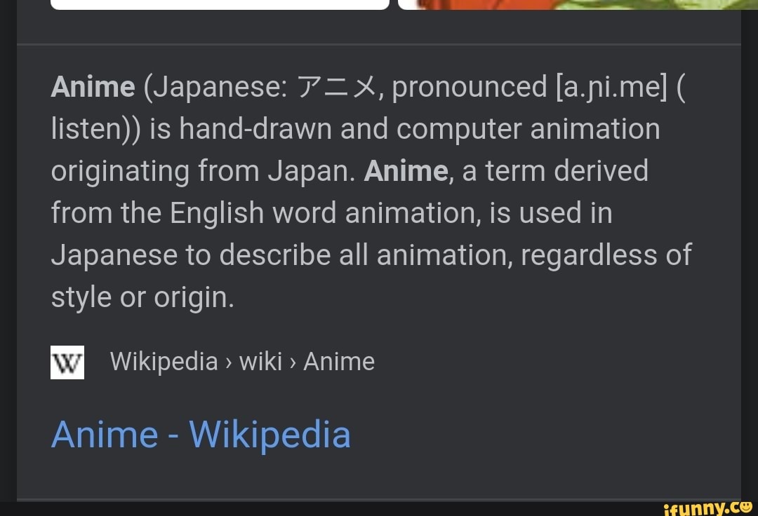 anime - Terminology  Japanese with Anime