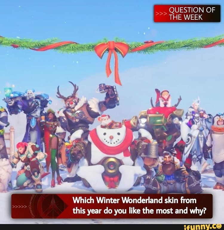 QUESTION OF THE WEEK Which Winter Wonderland Skin From This Year Do You ...