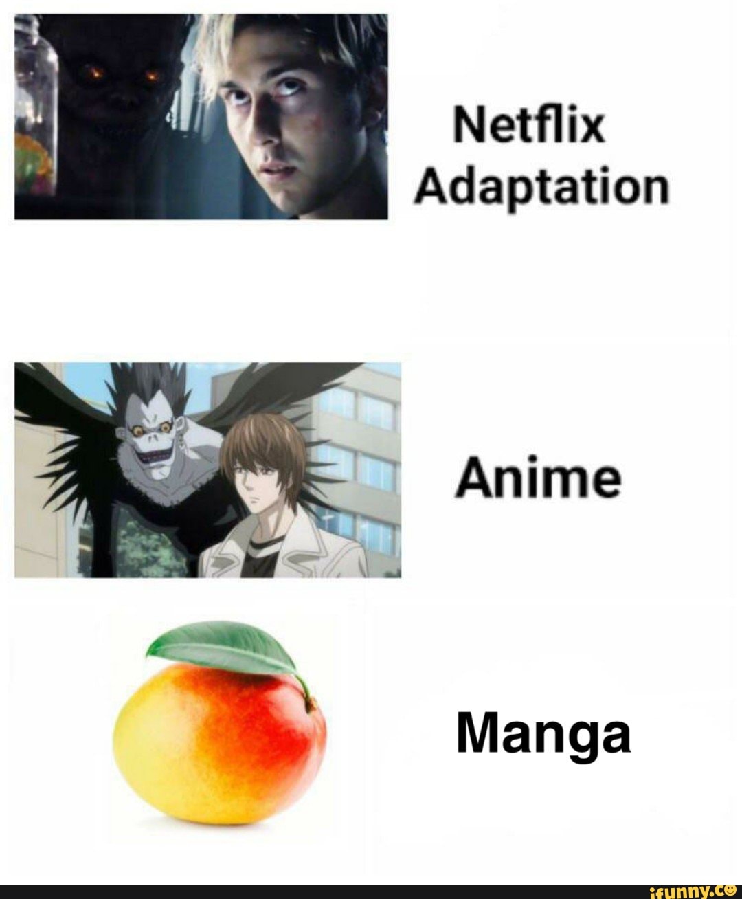 Netflix Adaptation Manga - iFunny Brazil