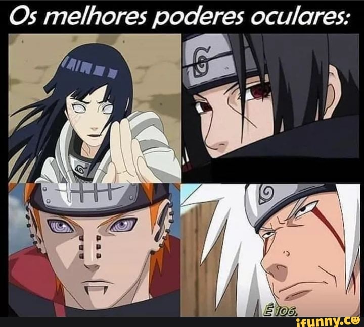 NARUTO, Poderes Oculares