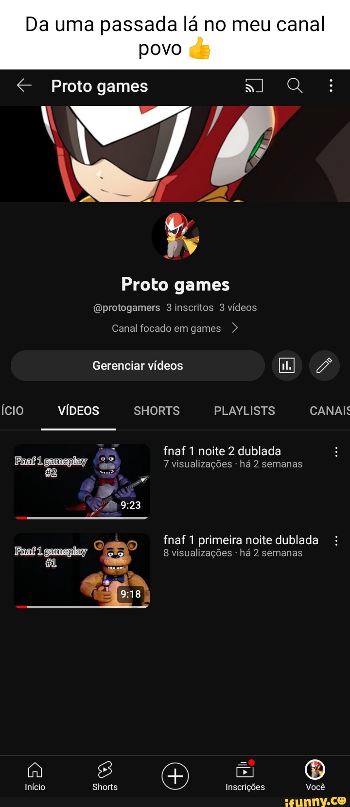 O Meu Canal de Games 