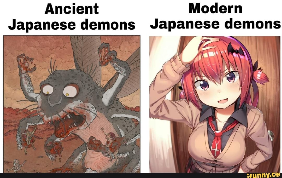 Demonios japoneses antes: feponeses alhoras - iFunny Brazil