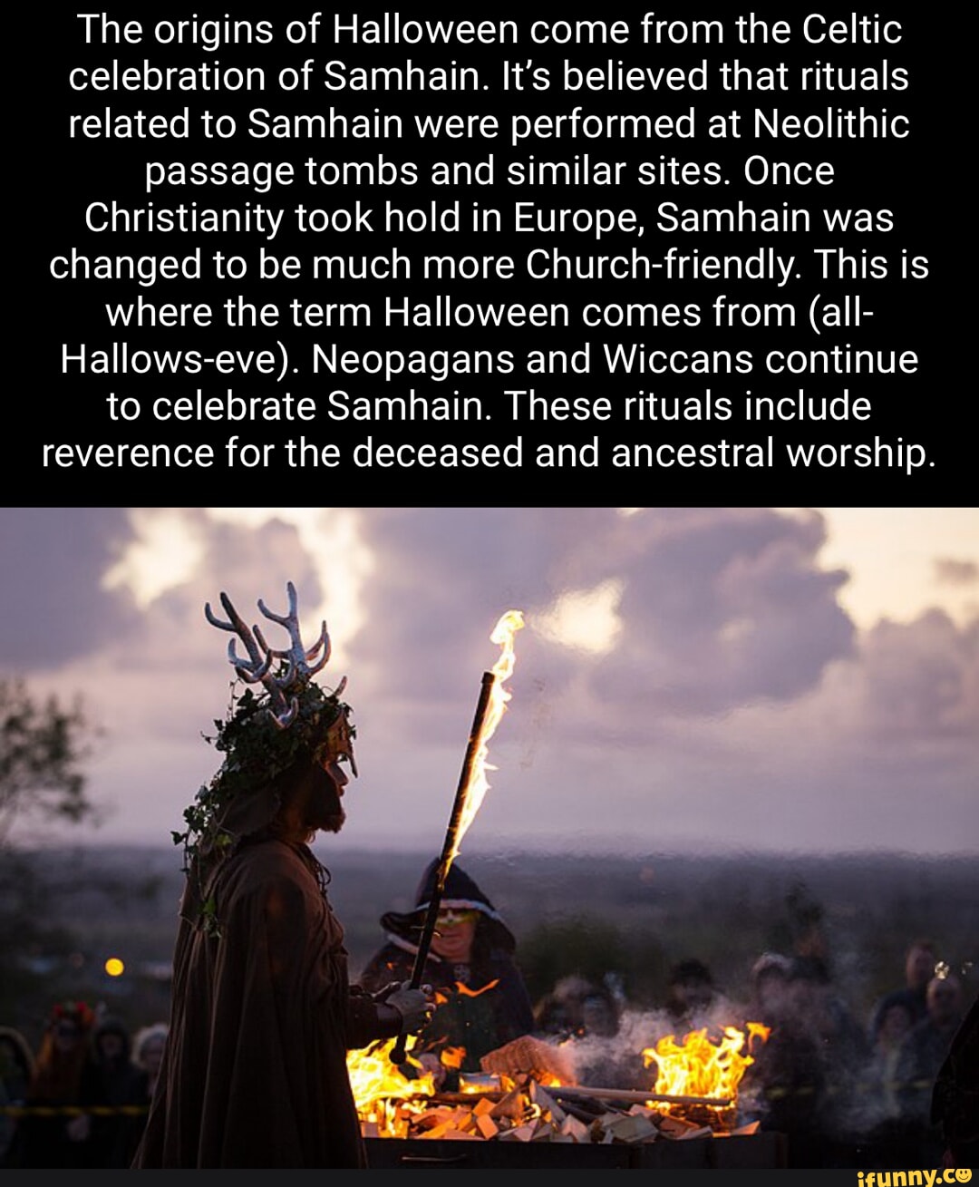 The Origins Of Halloween Come From The Celtic Celebration Of Samhain ...