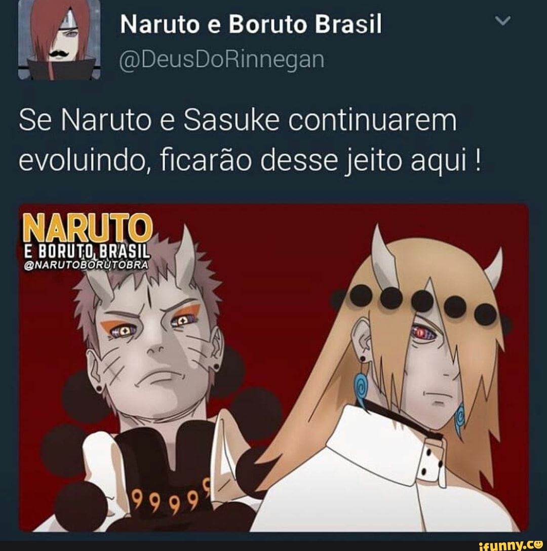 Eas Fas de Naruto/Boruto: - iFunny Brazil