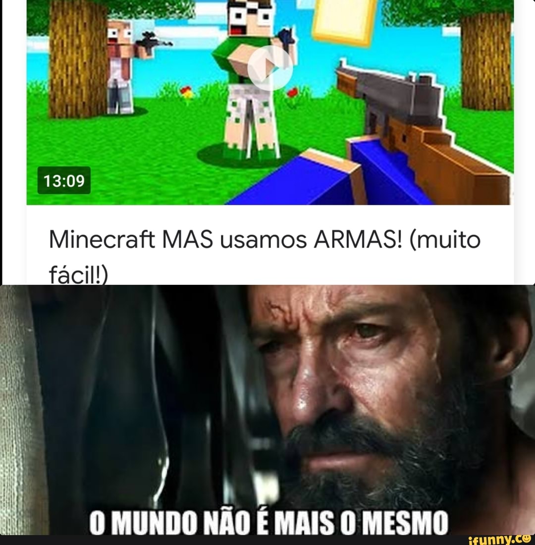 Memes de Minezinho (Omemesminezinho jogar minecraft ouvindo música é  basicamente isso - iFunny Brazil