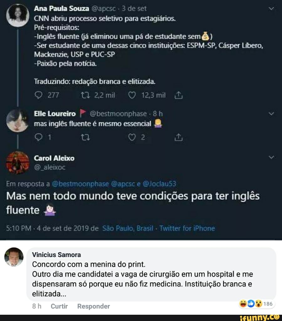 Twitter Brasil tem vagas abertas para estagiários