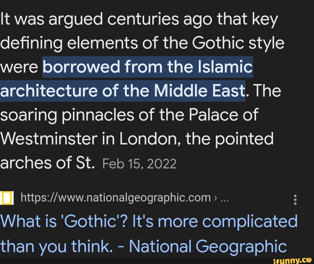 What is 'Gothic'? It's more complicated than you think.