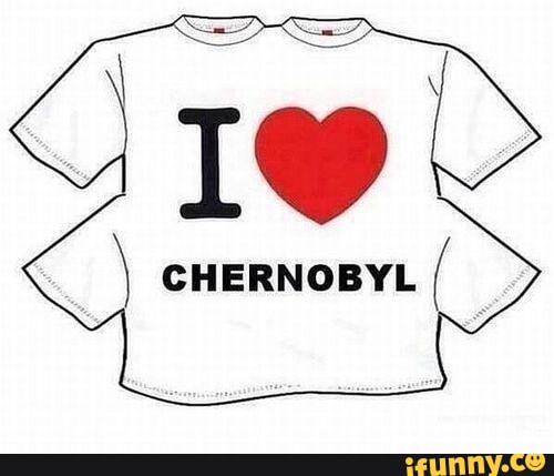 i love chernobyl t shirt