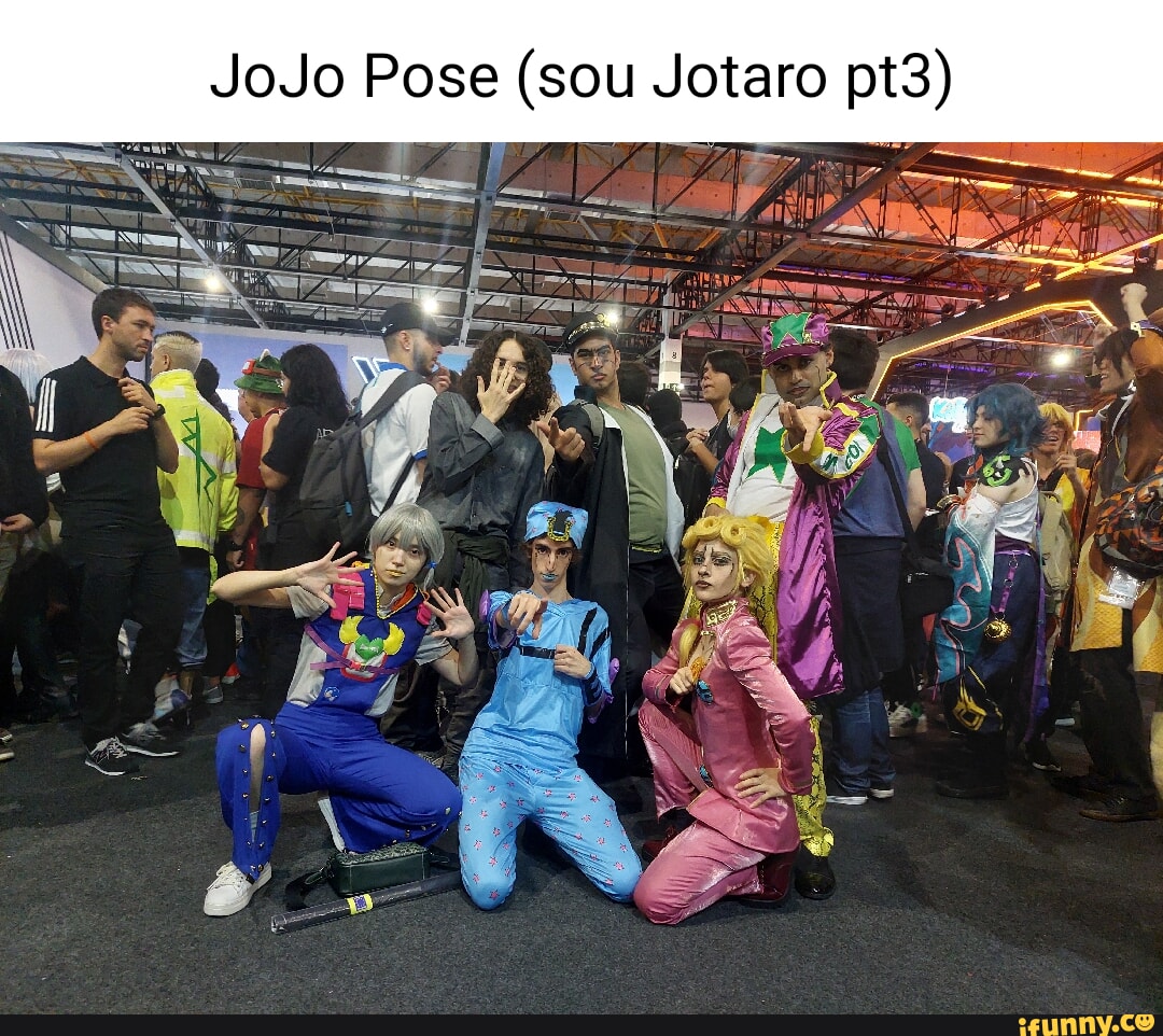 Jojo pose: T Pose: - iFunny Brazil