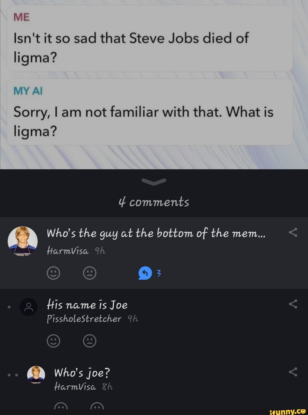 My name is Ligma 