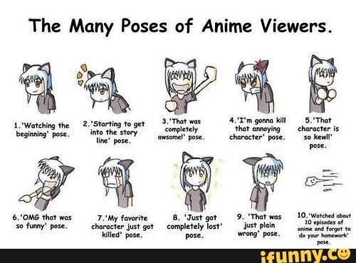 10 Hilarious Anime Poses Memes
