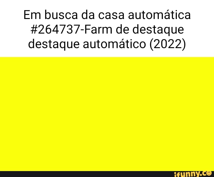 Farm de Madeira 100% Automática - Em busca da casa automática 3  Minecraft - iFunny Brazil