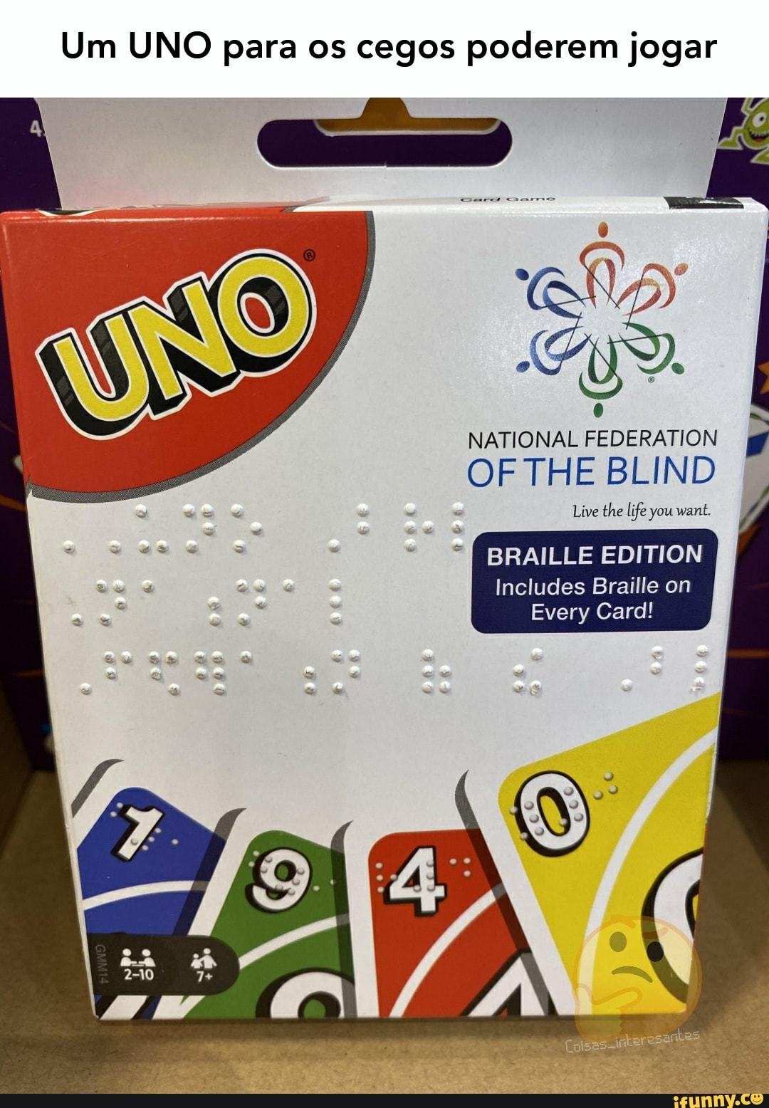 Jogo de cartas UNO ganha versão em Braille - Vida Mais Livre