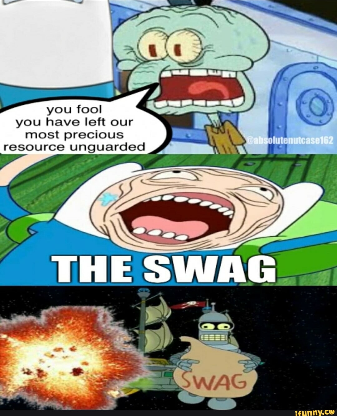 swag meme spongebob