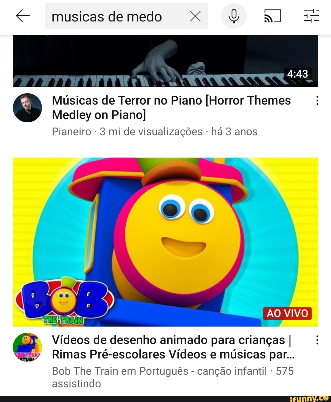 Desenho animado, Ir aos médicos - não tenho medo, Música infantil