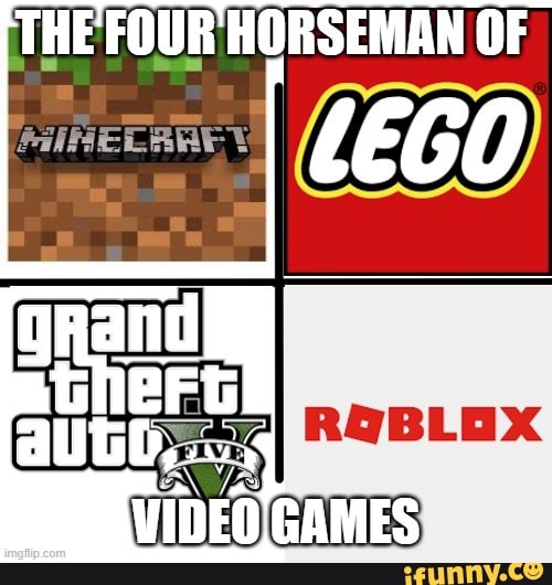 why is roblox like minecraft and lego - Imgflip