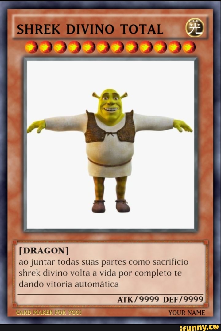 Me façam pegar destaque apenas ouvindo sherek e sua tropa sem