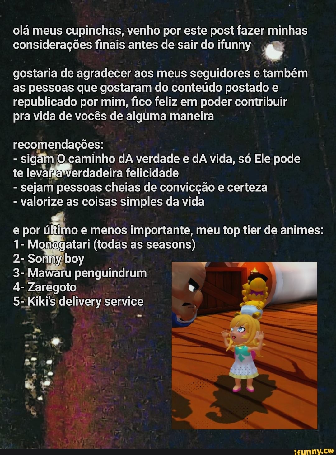 Considerações finais Enlouqueci I - iFunny Brazil