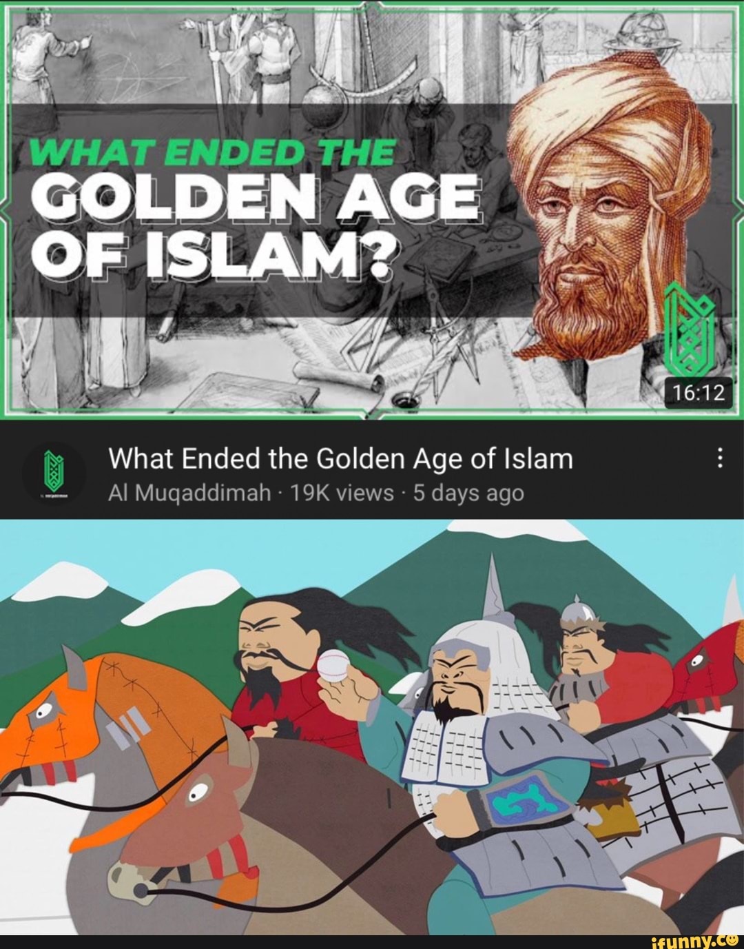 GOLDEN AGE OF ISLAM? What Ended the Golden Age of Islam Al Mugaddimah-  views days ago - iFunny Brazil