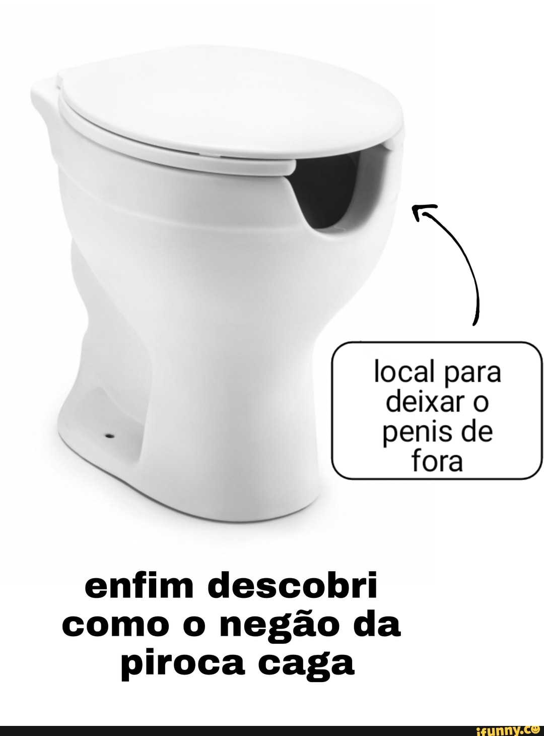 Local para deixar o penis de fora enfim descobri como o negão da piroca  caga - iFunny Brazil