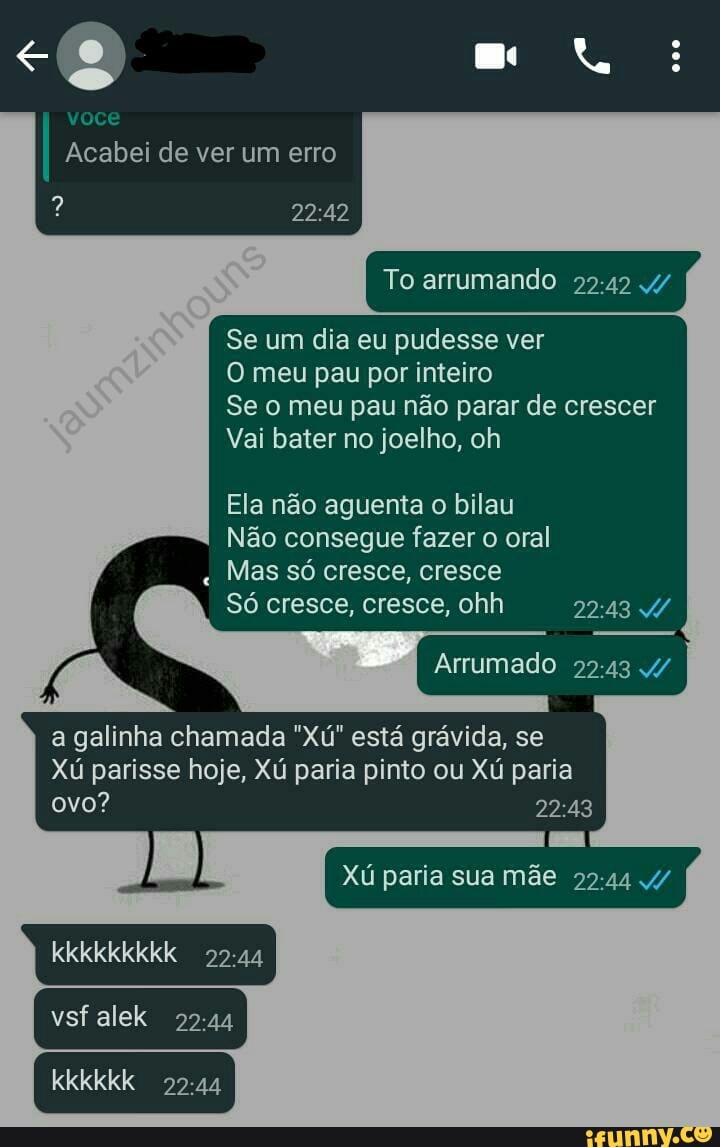 To arrumando 99-49 W Se um dia eu pudesse ver O meu pau por inteiro