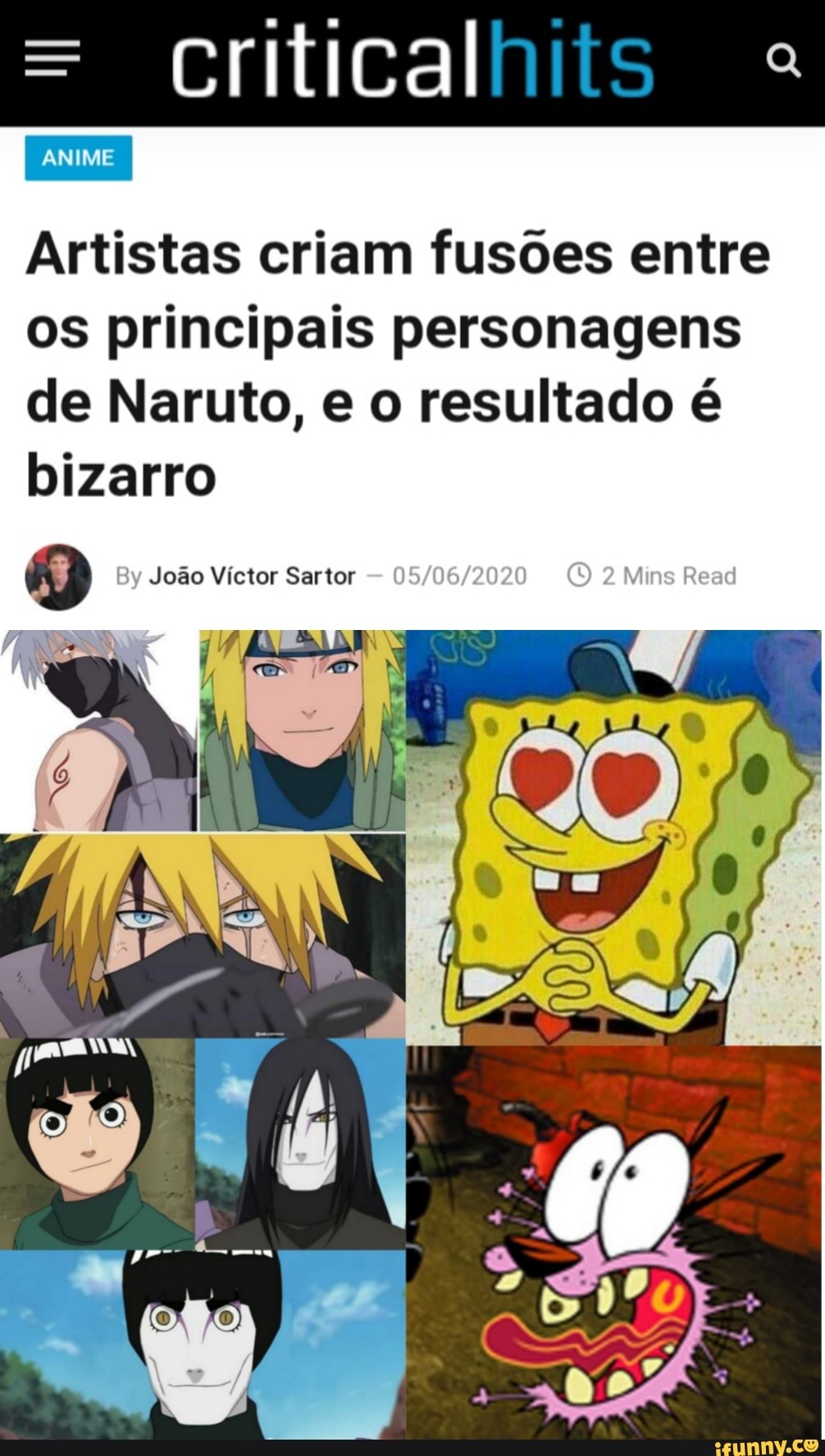 Principais personagens de Naruto