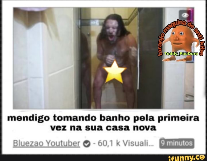 Aprontou meu banho né Sidney? Vovó, segura minha pota! Nem pensar, é meu  primeiro banho há décadas! - iFunny Brazil