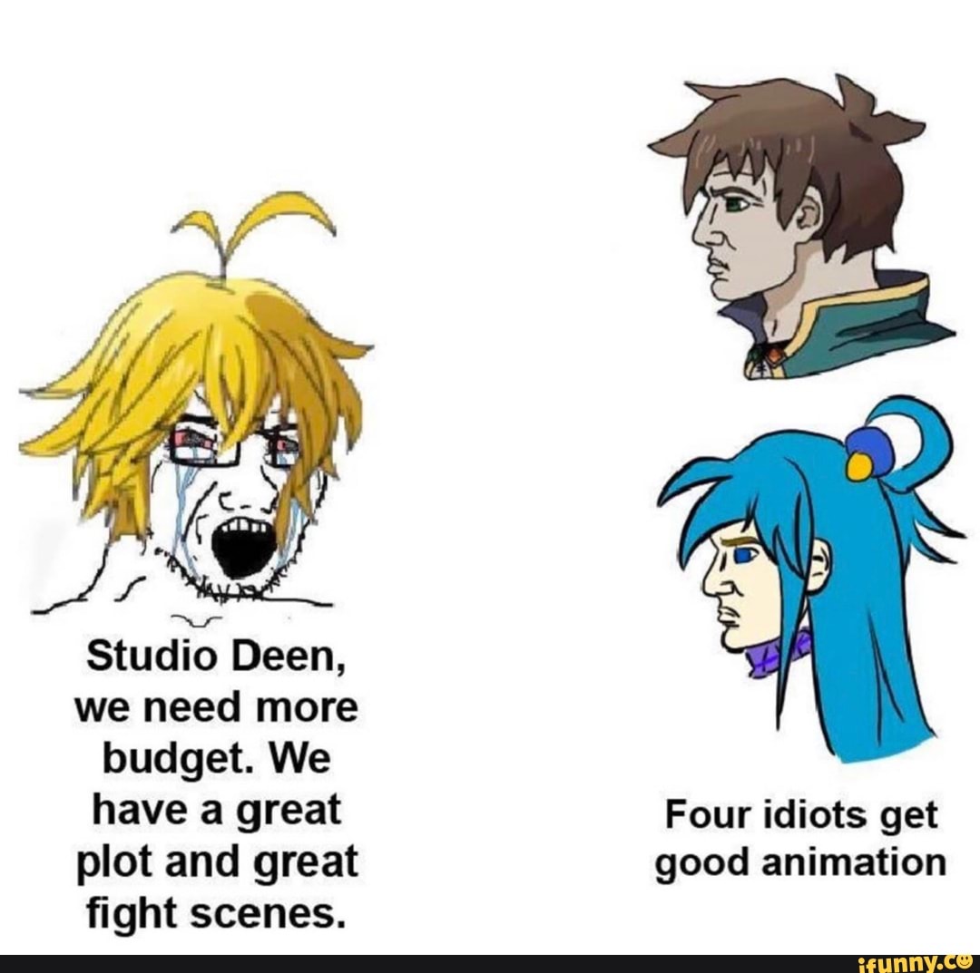 Studio Deen, great plot and great fight get good animation - iFunny Brazil