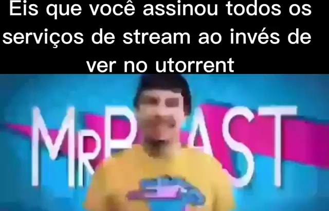 Abro meu perfil no aplicativo da > Vejo que agora estão cobrando R$ 12,90 a  mais para cada conta compartilhada > Fecho o aplicativo da I > Desinstalo o  aplicativo da > Abro uTorrent - iFunny Brazil