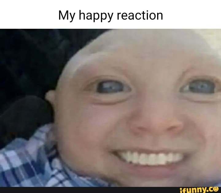 happy reaction face