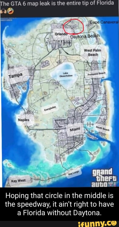 Viral GTA 6 map has fans convinced, but it's not real - Dexerto
