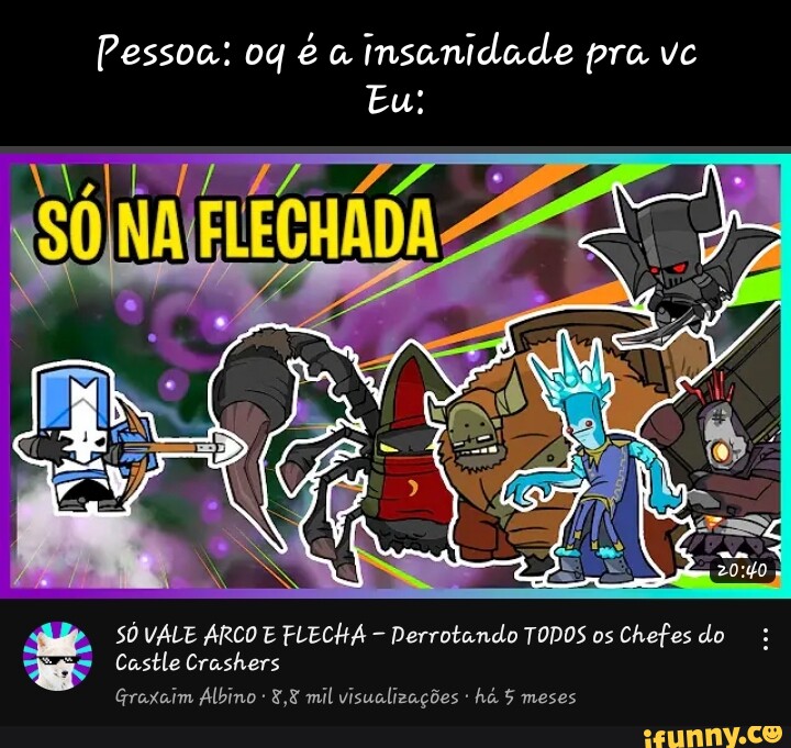 Castlecrashers memes. Best Collection of funny Castlecrashers pictures on  iFunny Brazil