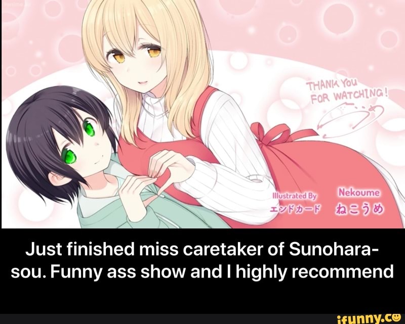 Meme gracioso anime sunohara sou no kanririn-san humor infancia