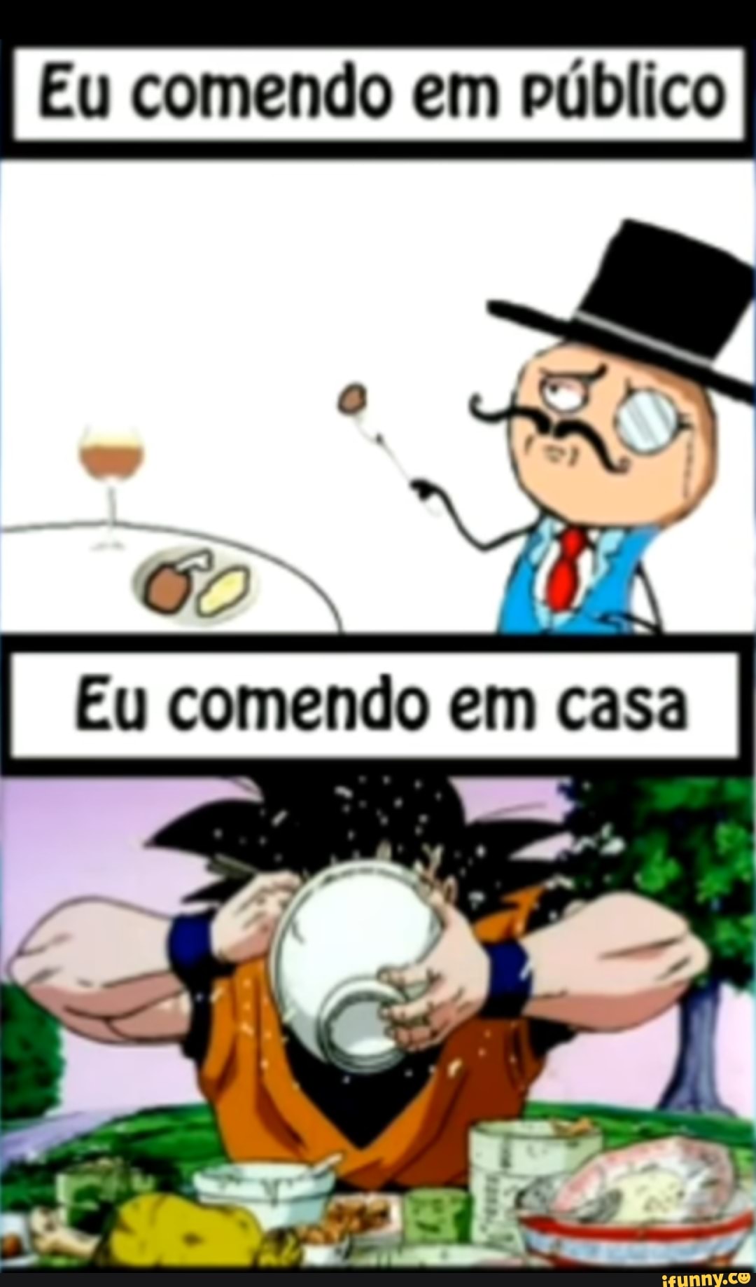 Eu comendo em público - iFunny Brazil