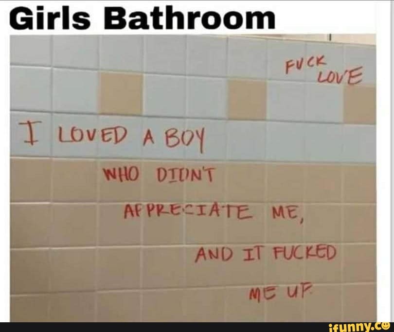 Girls Bathroom_ - iFunny Brazil