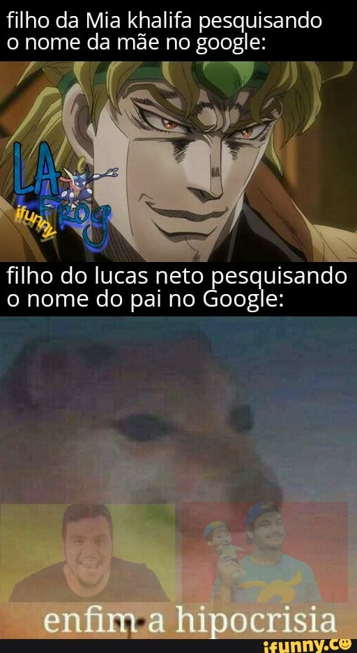 Pai Google e mãe Face